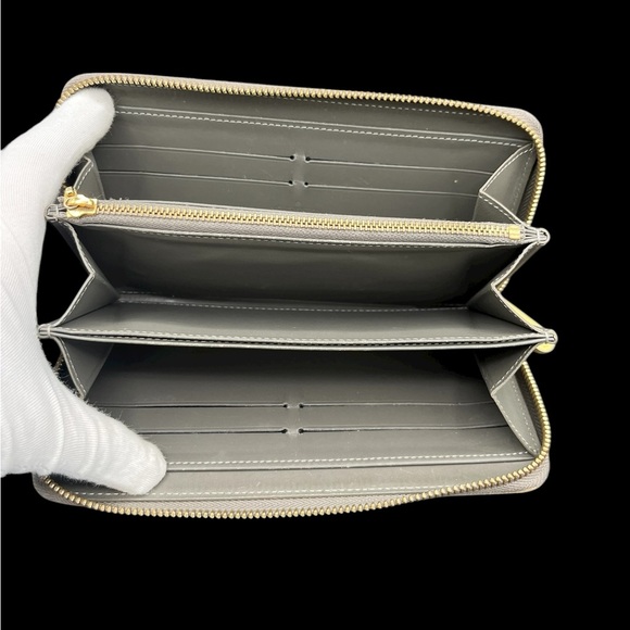 Louis Vuitton Gold Vernis Zippy Long Wallet w/ LV Dust Bag- GUC - Picture 4 of 10